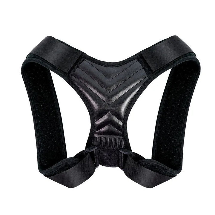 Black posture corrector on a white background