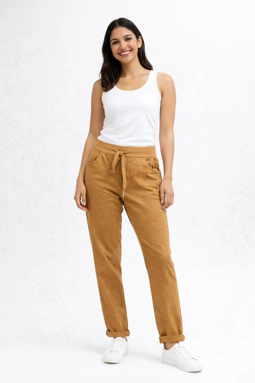 Ladies Magic Pants with Back Pockets.