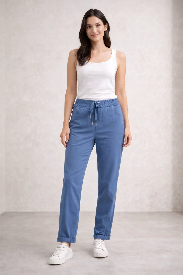 Ladies Magic Pants with Back Pockets.