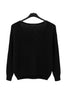 Italian Relaxed Fit V Neck Lana Chunky Knit Jumper