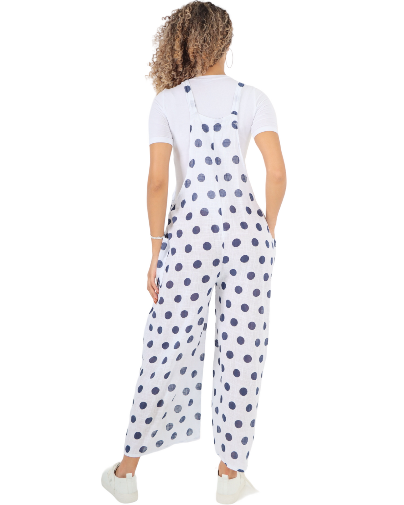 Polka Dot Cotton Jumpsuits