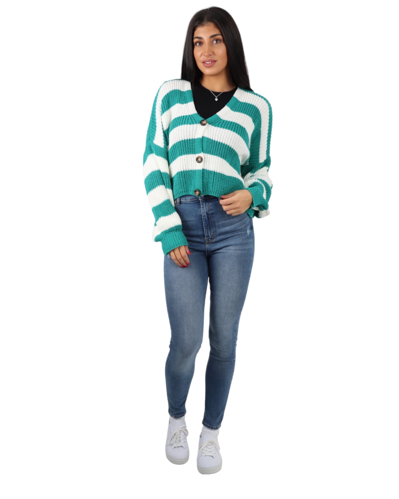 Made In Italy Stripe Jumper Top
