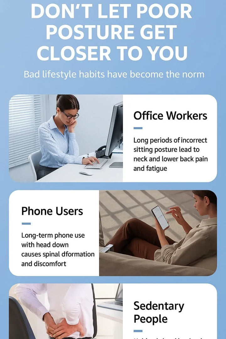 Invisible Back Brace with Waist Support Helps