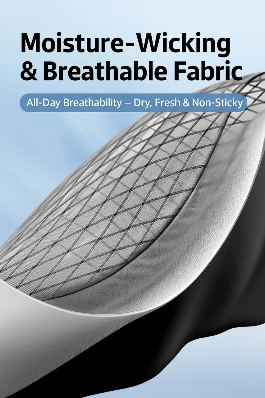 Invisible Back Brace with Waist Support Moisture Wicking and Breathable Fabric