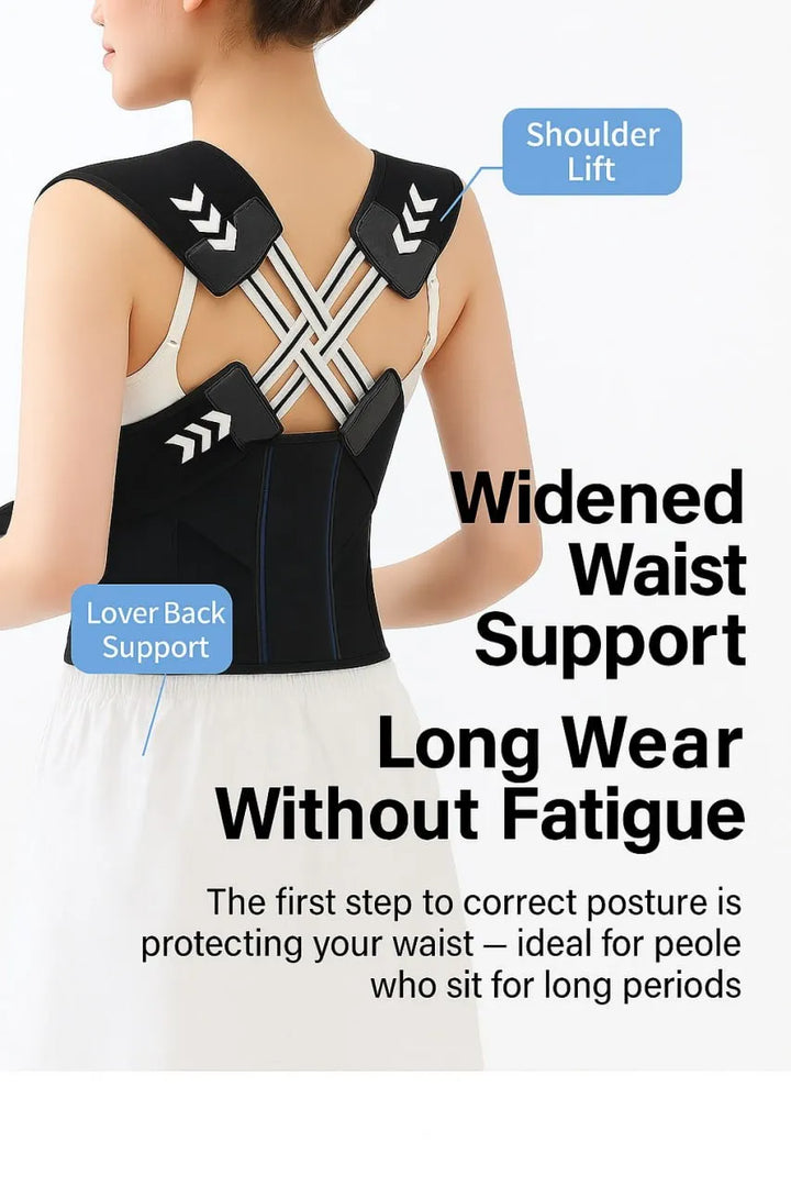 Invisible Back Brace with Waist Support Shoulder Lift and Lover back support