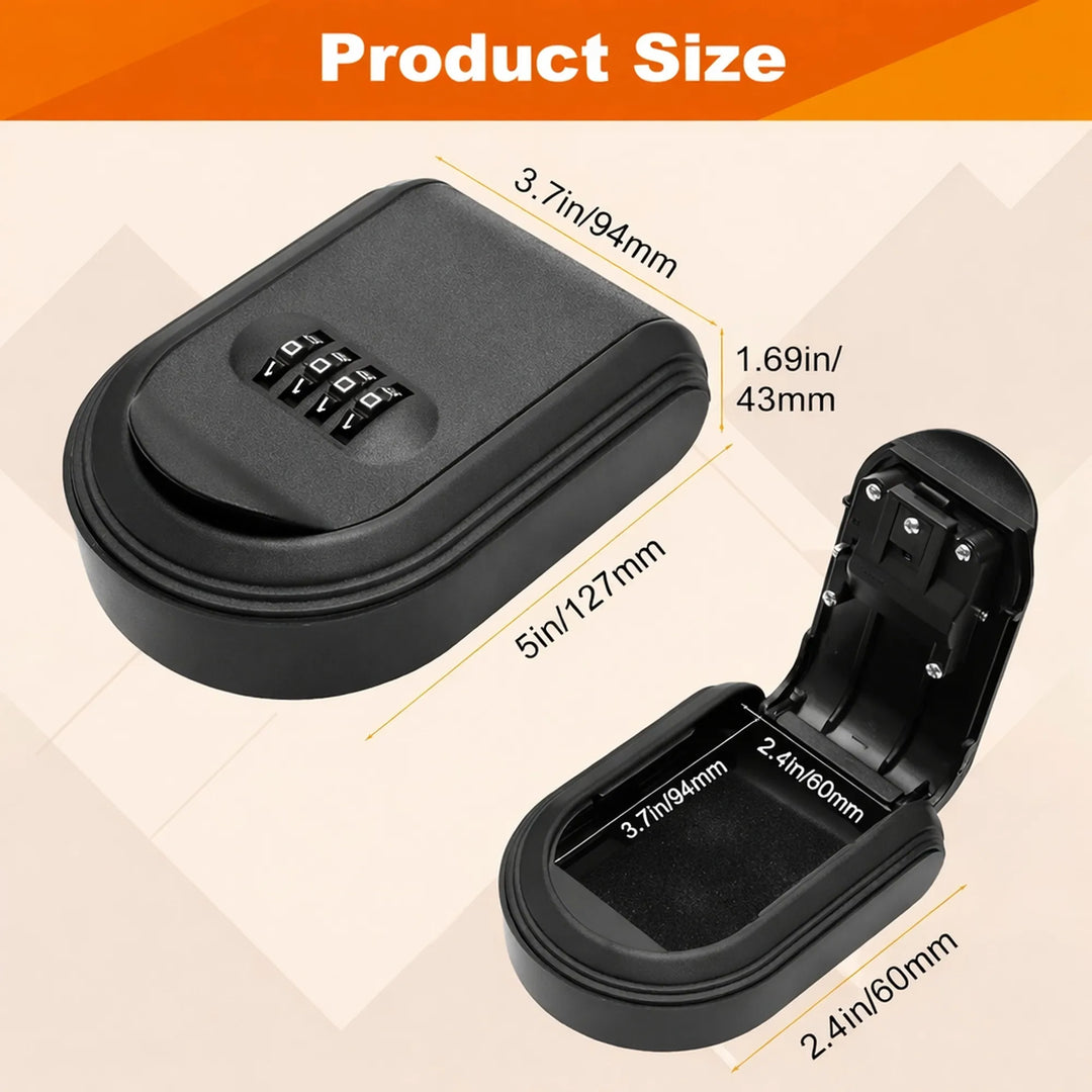 Magnetic Key Holder size measurements 