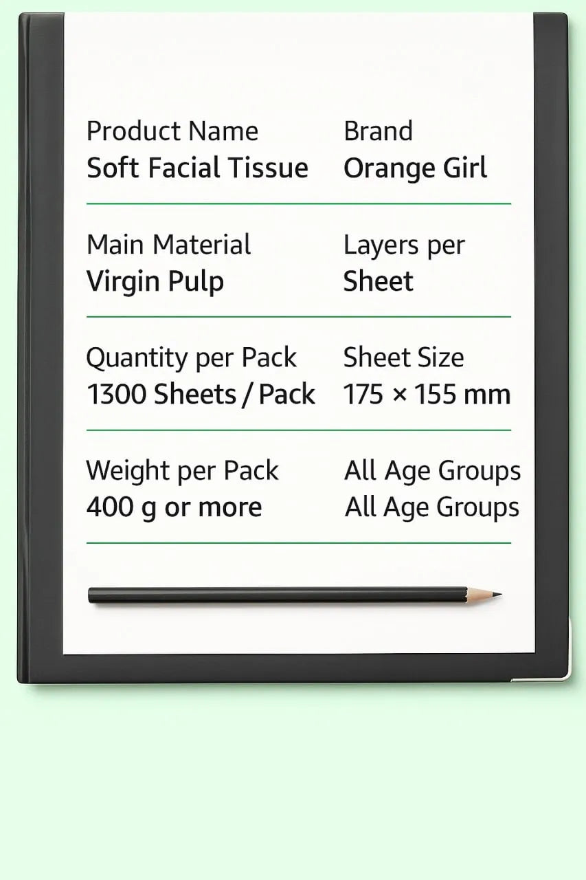  Oil Blotting Papers Details