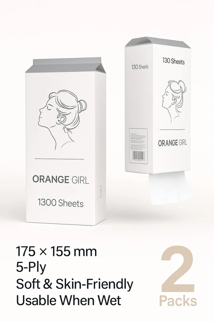 Oil Blotting Papers  measurements