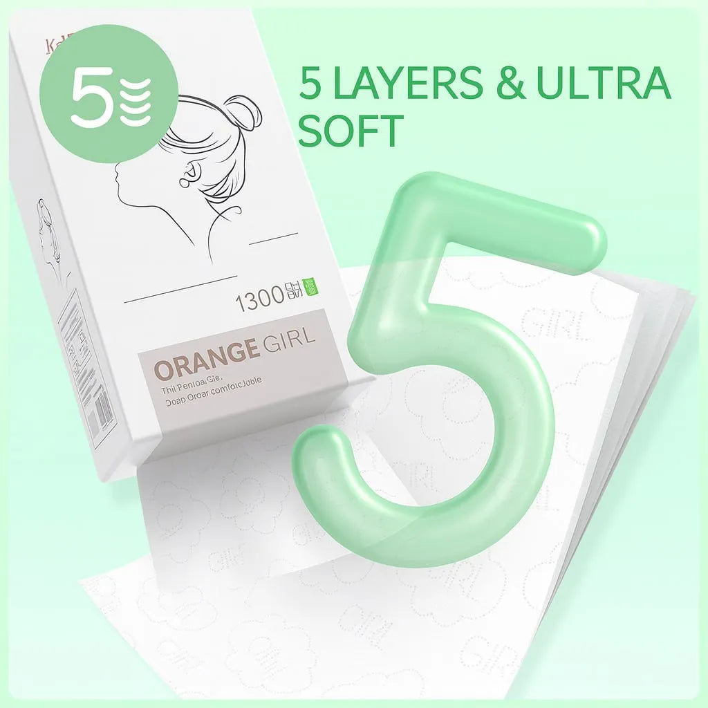 Oil Blotting Papers  are 5 Layers and Ultra soft
