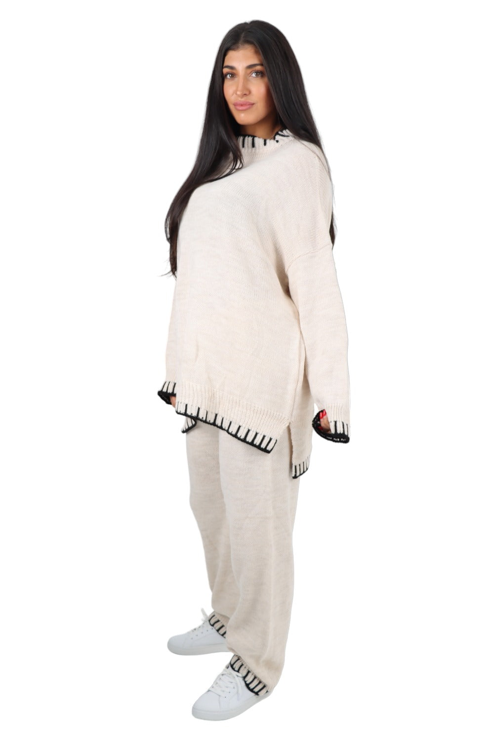 Oversized Co-Ord Knitted Sets - Lashra Fashion