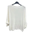 Italian Soft Knit 3/4 Frill Sleeve Jumper Top