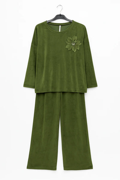 Italian Velour Loungewear Co Ord Set