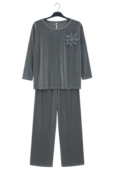 Italian Velour Loungewear Co Ord Set