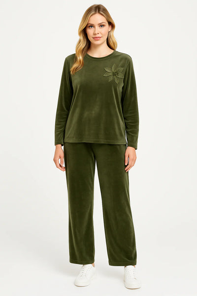 Italian Velour Loungewear Co Ord Set