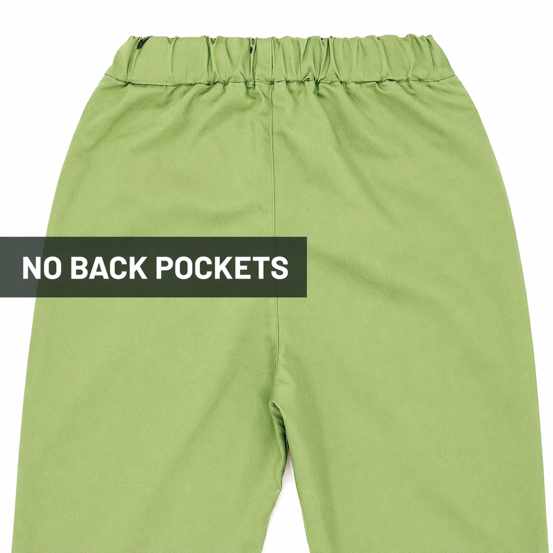 Made In Italy Plain Magic Pants