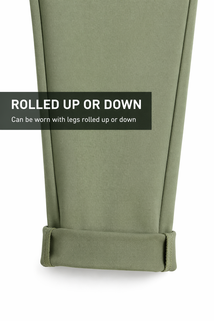 Made In Italy Plain Magic Pants