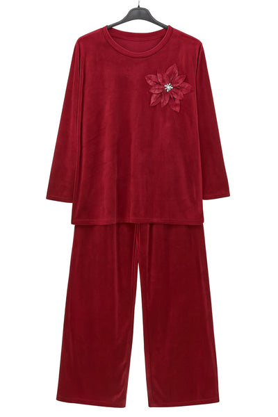 Italian Velour Loungewear Co Ord Set