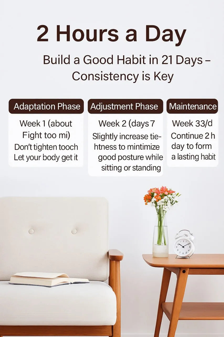 posture corrector  Good Habit Build details