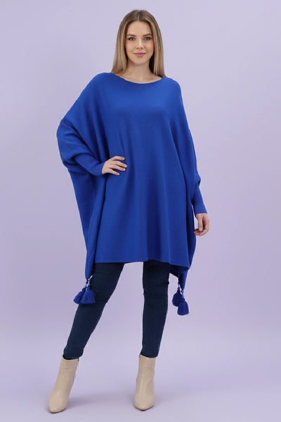 Womens Italian Batwing Jumper winter Poncho Ladies Knitted Cape Plus Size