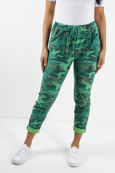 Made In Italy Camouflage Magic Pants