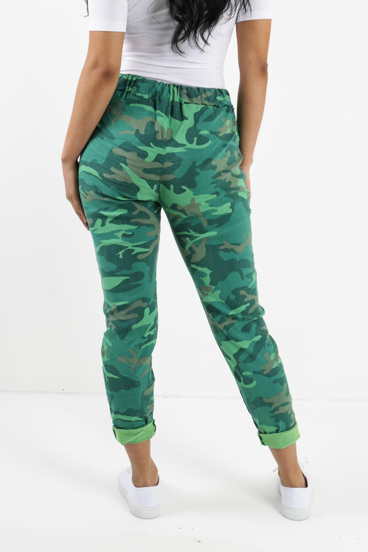 Flower Camouflage Curve Pant メゾスペ By A Long Shot Floral Camo