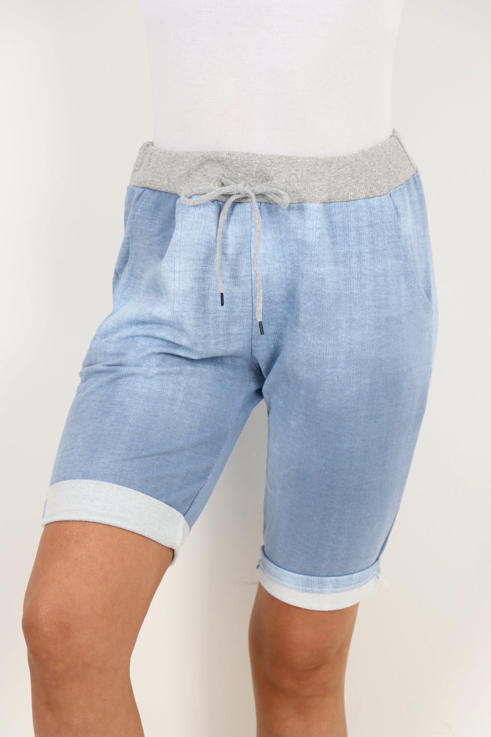 Printed Joggers Shorts