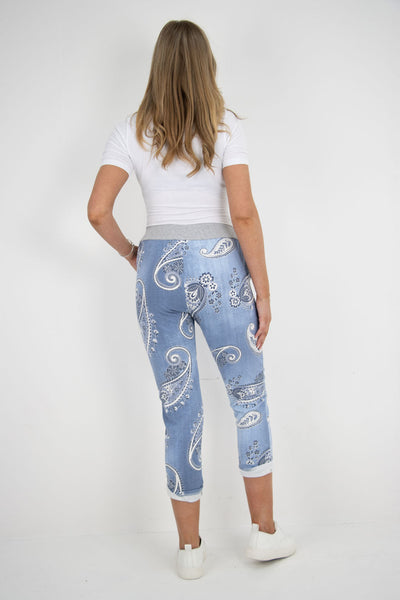 Printed Ladies Joggers Pants